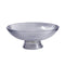 Crystal Glass Round Footed Fruit Bowl 26 cm
