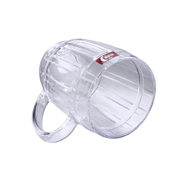 Premium Lead Free Glass Tea Cup Set of 6 pcs 210 ml