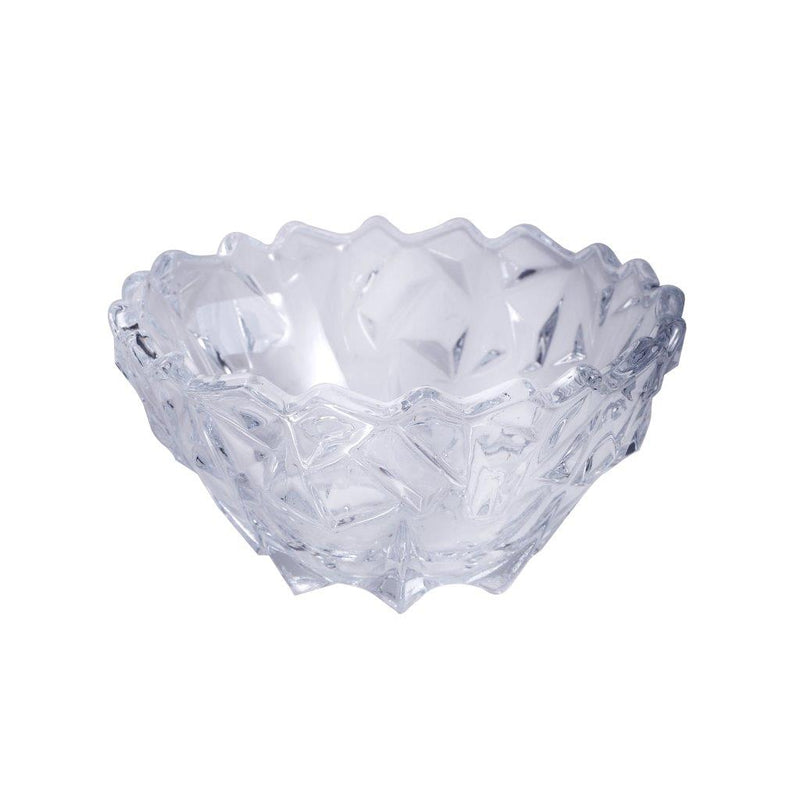 Crystal Cut Glass Fruit and Salad Bowl Set of 7 pcs