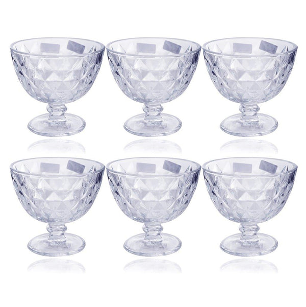 Ice Cream and Dessert Bowl Set of 6 Pcs 300 ml