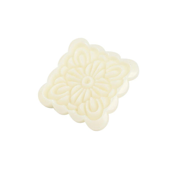 Plastic Maamoul Moon Cake Mould Pastry Mould 4 Stamps 15*6.5 cm