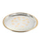 Kitchen Decor Morocan Design Round Stainless Steel Round Serving Tray 71 cm