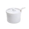 Melamine Sugar Pot with Lid Sugar Bowl with Spoon 8.6*6 cm