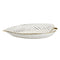 White Ceramic Gold Rim Oval Platter Fine Porcelain Dinnerware Tableware Serving Dish Plate 42.5*23*5.5 cm