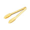 Gold Stainless Steel Tongs for Kitchen, BBQ, and Buffet - 23 cm, 82 g