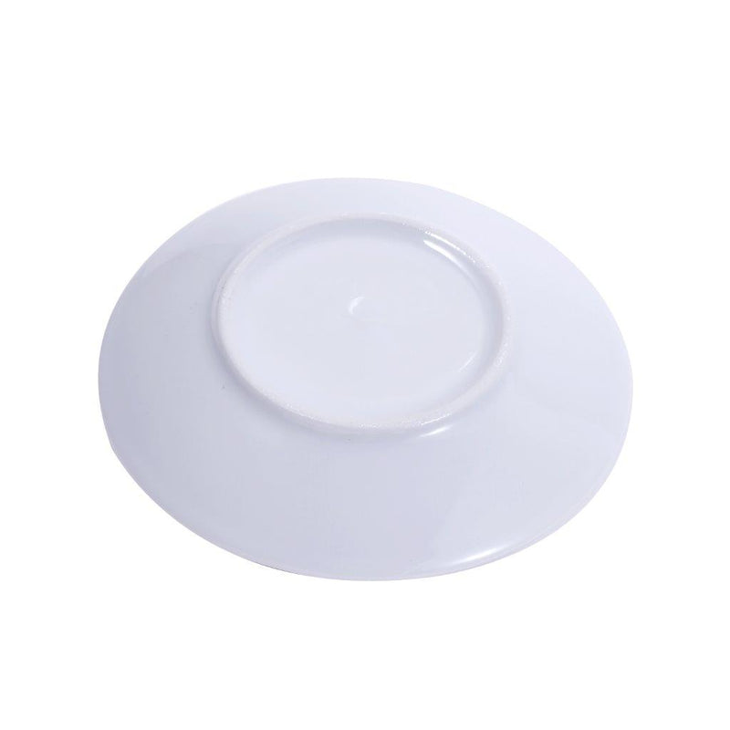 Canvas White Ceramic Coffee Cup and Saucer Set of 6 Pcs 80 ml