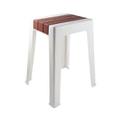 Plastic Chair Stool Home Stackable 37*33*47 cm