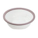 Multi-color Plastic Round Wash Basin Wash Tub 27 cm