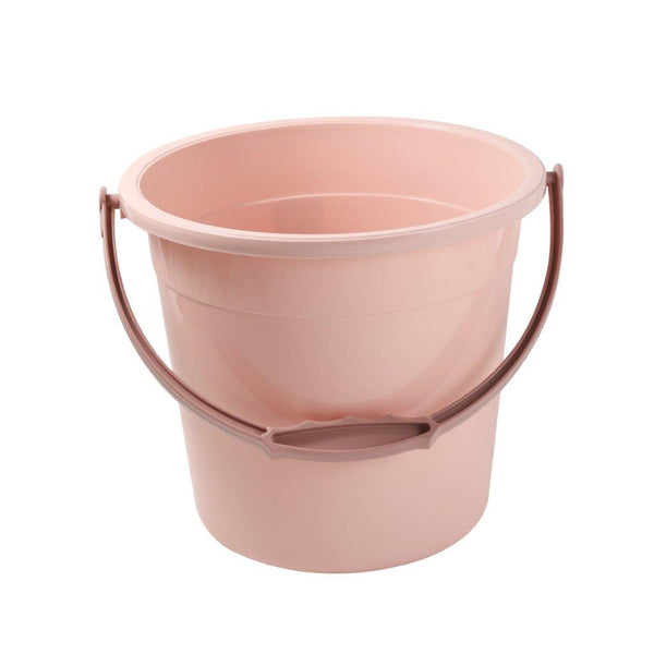 Multipurpose Colorful Plastic Bucket with Lid and Handle 31*28 cm