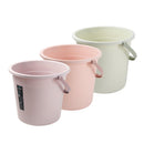 Multipurpose Colourful Plastic Bucket with Lid and Handle 33*30 cm