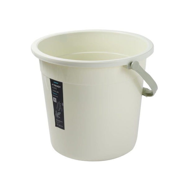 Multipurpose Colourful Plastic Bucket with Lid and Handle 35*32 cm