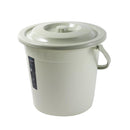 Multipurpose Colorful Plastic Bucket with Lid and Handle 37*34 cm