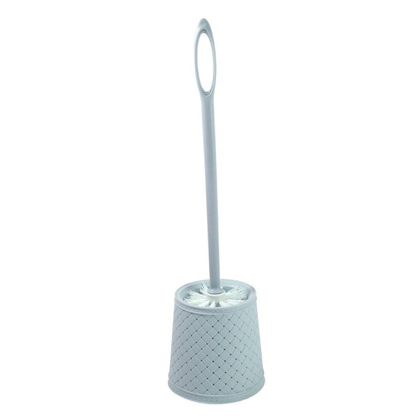 Compact Toilet Brush and Small Sink Holder Brush Set Accessories with Stand 48*12 cm