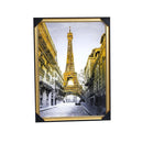 Home Decor Landscape Canvas Wall Art Paris Eiffel Tower Oil Painting Picture Frame 56*76 cm