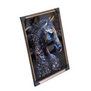 Home Decor Portrait Canvas Wall Art Abstract Horse Oil Painting Picture Frame 55*75 cm