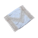 Deco Floral Lace Table Runner Kitchen and Dining Ocean Blue 200*40 cm