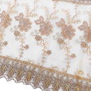 Deco Floral Lace Table Runner Kitchen and Dining Elegant Coffee 200*40 cm