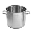 Stainless Steel Deep Stockpot Heavy Base Casserole with Lid 35*38 cm