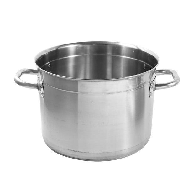 Stainless Steel Stockpot Heavy Base Casserole with Lid 40*28 cm