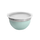 Multicolor Stainless Steel Serving Bowl Mixing Bowl Set of 3 18*9.5/22*11/26*12 cm