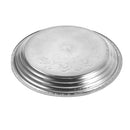 Stainless Steel Vintage Style Thai Pattern Round Serving Tray 50 cm