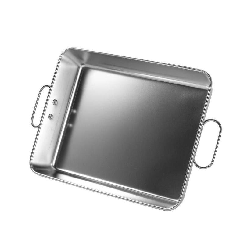 Stainless Steel Oven Pan Roasting Pan with Handle 30*24 cm