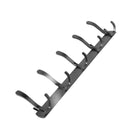 Black Metal Door Hook Rack Wall Cloth Hanger 45*4 cm