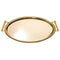 Deco Gold Oval Serving Tray 78*53 cm