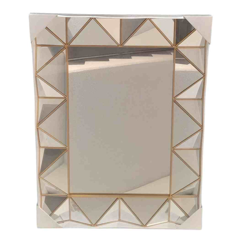 Decorative Rectangle Gold Frame Wall Mirror 56*75 cm