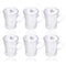 Premium Lead Free Glass Tea Cup Set of 6 pcs 100 ml