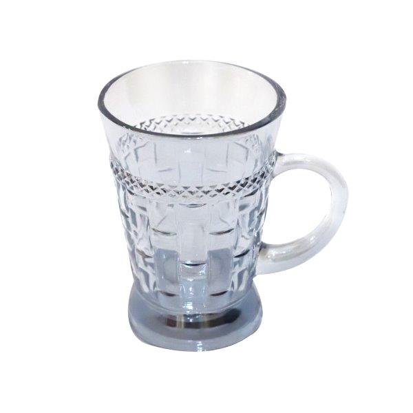 Premium Lead Free Glass Tea Cup Set of 6 Pcs