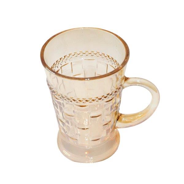 Premium Lead Free Glass Tea Cup Set of 6 Pcs