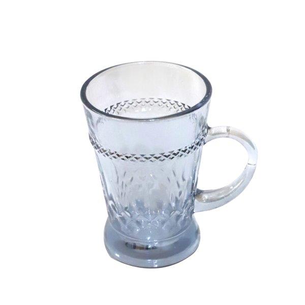 Premium Lead Free Glass Tea Cup Set of 6 Pcs