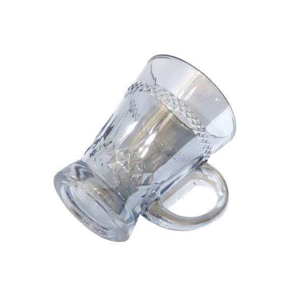 Premium Lead Free Glass Tea Cup Set of 6 Pcs