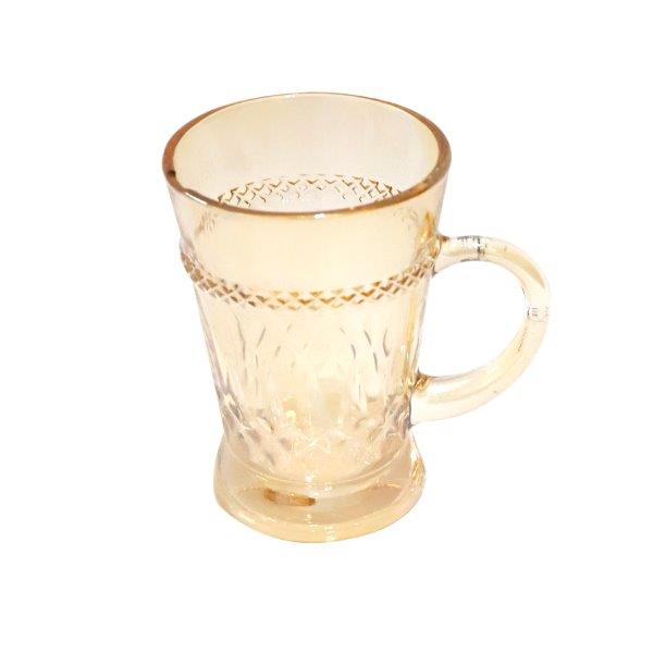 Premium Lead Free Glass Tea Cup Set of 6 Pcs