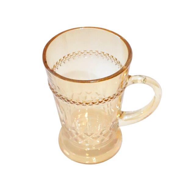 Premium Lead Free Glass Tea Cup Set of 6 Pcs