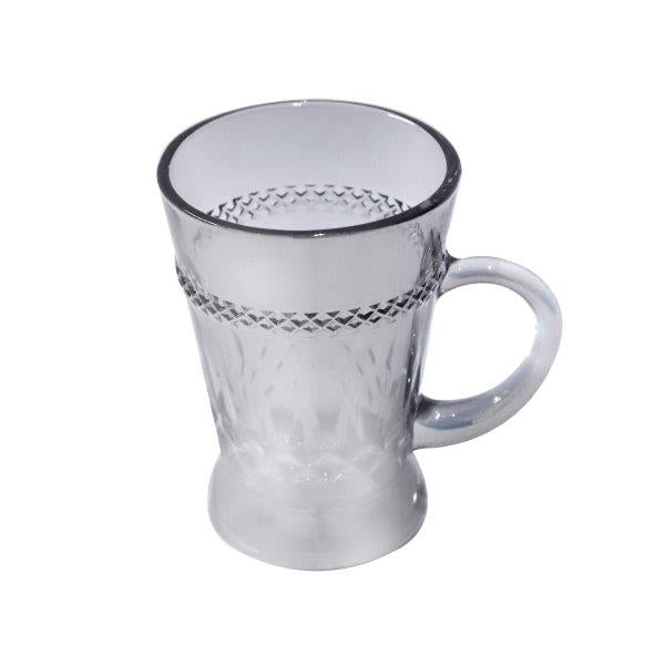 Premium Lead Free Glass Tea Cup Set of 6 Pcs