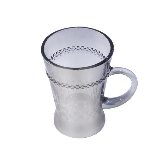 Premium Lead Free Glass Tea Cup Set of 6 Pcs