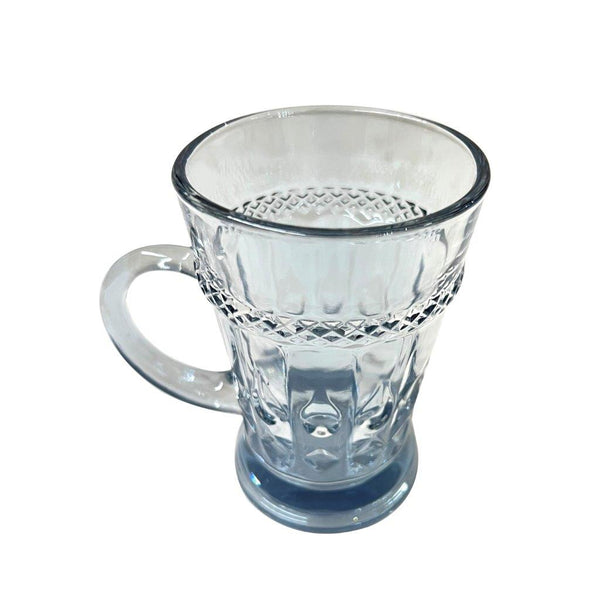 Premium Lead Free Sky Glass Tea Cup Set of 6 Pcs