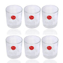 Premium Lead Free Glass Tumblers Set of 6 Pcs 230 ml