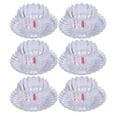 Crystal Glass Champagne Ice Cream and Dessert Bowl with Saucer Set of 12 Pcs 243 ml