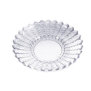 Crystal Cut Glass Ice Cream and Dessert Bowl with Saucer Set of 4 Pcs 243 ml