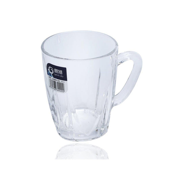 Premium Lead Free Glass Tea Cup Set of 6 Pcs 210ml