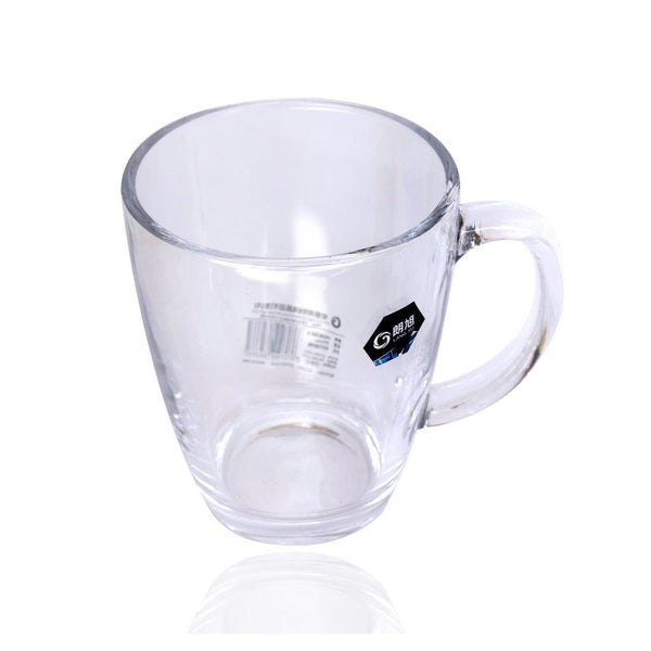 Premium Lead Free Glass Tea Cup Set of 6 pcs 385 ml