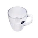 Premium Lead Free Glass Tea Cup Set of 6 pcs 385 ml