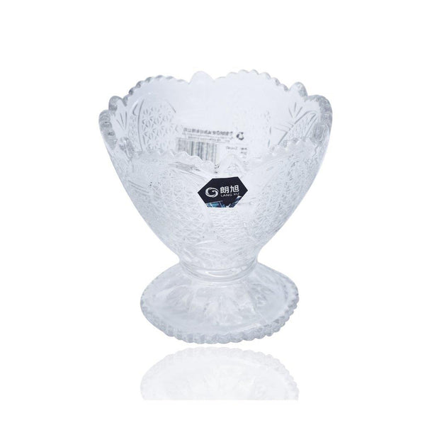 Crystal Cut Glass Ice Cream and Dessert Bowl Set of 2 Pcs 180ml