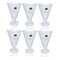 Milkshake Glass Tumblers Set of 6 Pcs 265ml