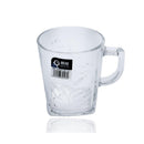 Premium Lead Free Glass Tea Cup Set of 6 Pcs 290 ml