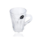 Premium Lead Free Glass Tea Cup Set of 6 Pcs 175 ml