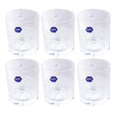 Premium Lead Free Glass Tumblers Set of 6 Pcs 390 ml